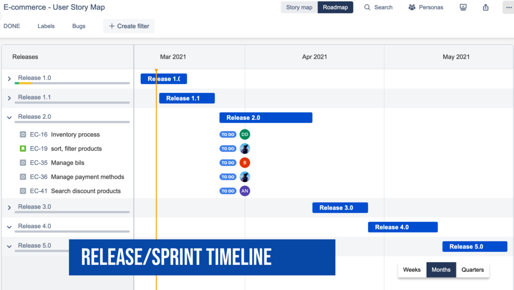 Agile User Story Map for Jira Cloud 1.3.12-AC release